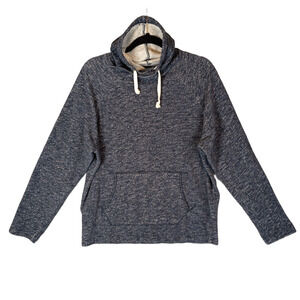 Pull & Bear Mens M Cowl Neck Pullover Heathered Long Sleeve Sweatshirt Kangaroo